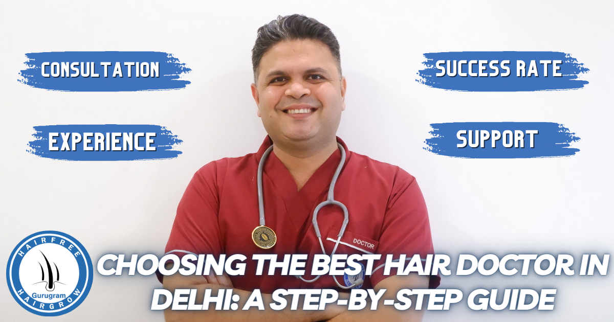 Choosing the Best Hair Doctor in Delhi: A Step-by-Step Guide